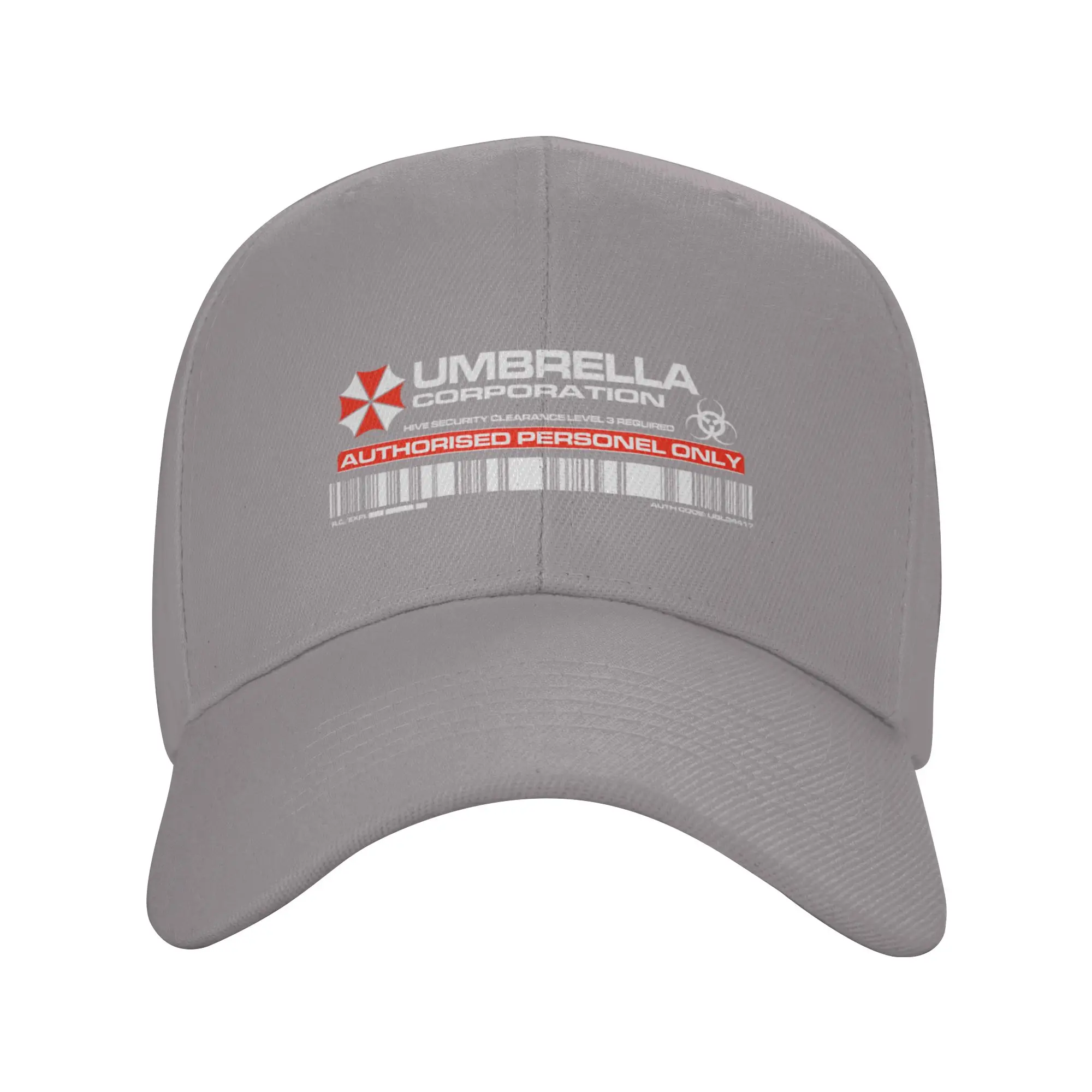 Hot Sale UMBRELLA CORP AUTHORIZATION ACCESS STICKER Baseball Cap  Dad Hat Sport Cap  Desert Travel Sport Cap