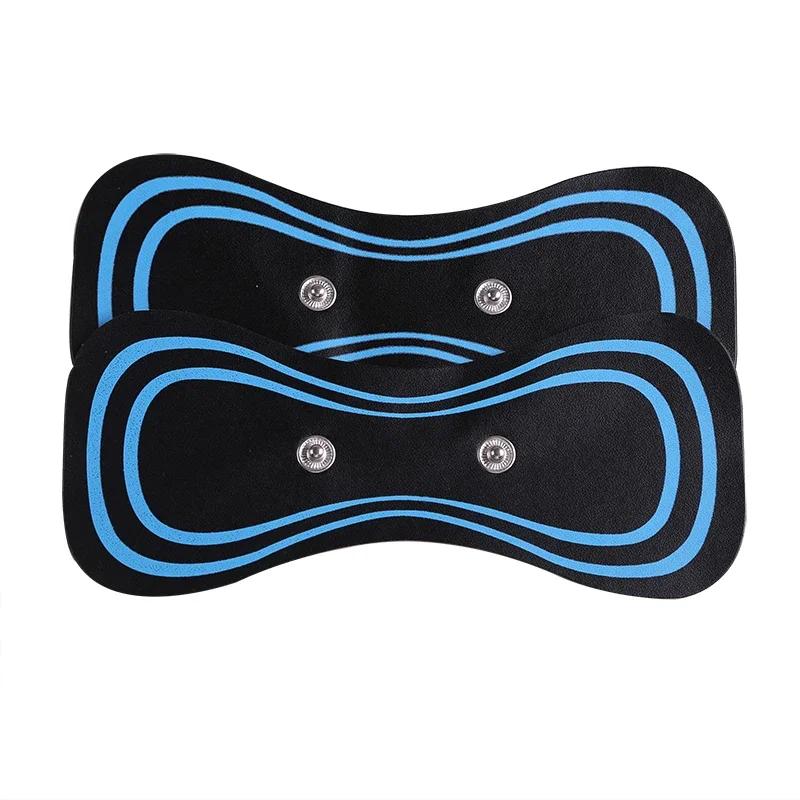 10PCS EMS Neck Massager Gel Pad Trainer Hip Exerciser Replacement Body Massager Patch Muscle Stimulator Sticker Gels Accessories