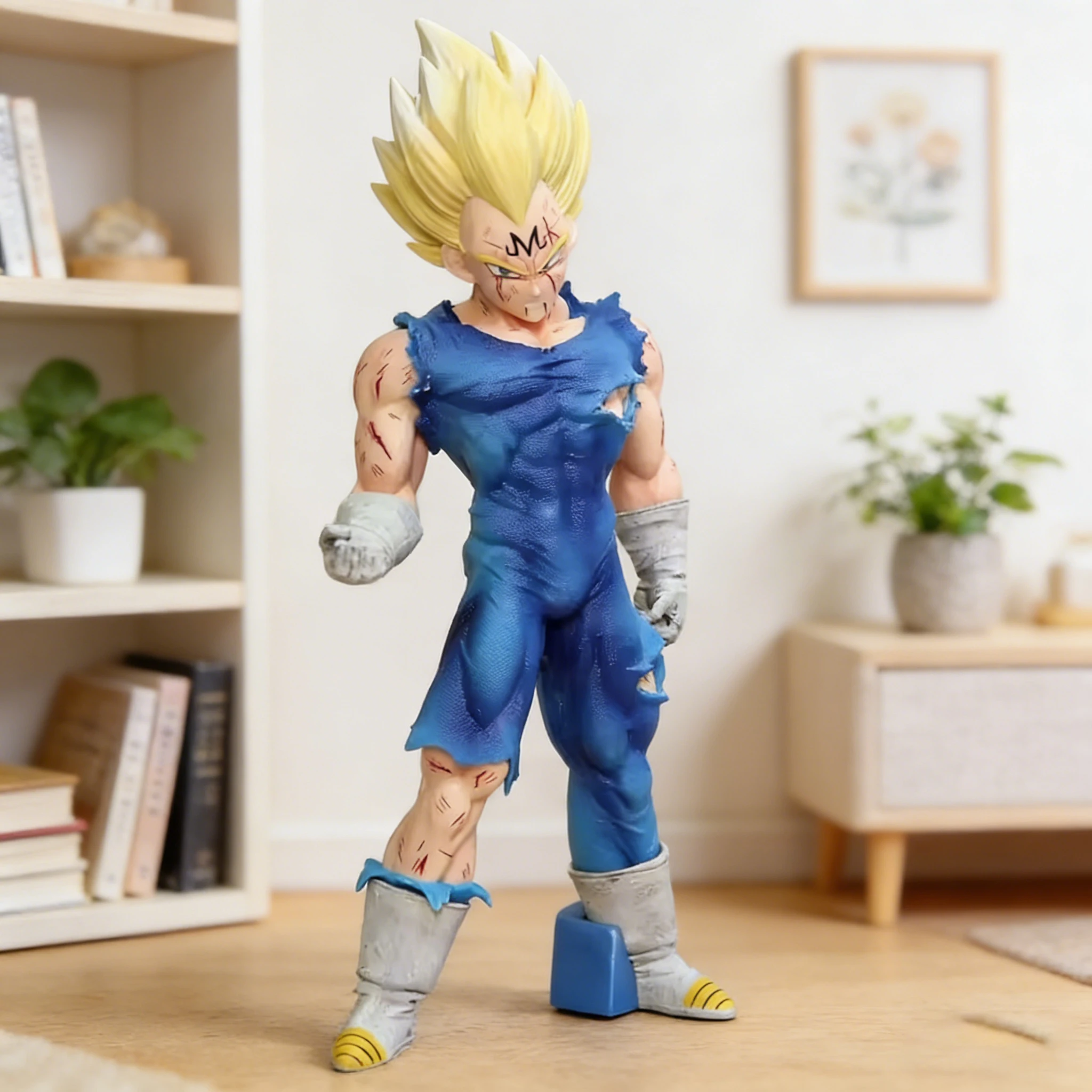 Figurines Dragon Ball Z Majin Vegeta de 20CM, jouets Anime DBZ Super Saiyan GK, Collection d'action, poupées modèles en PVC, cadeaux d'anniversaire pour enfants