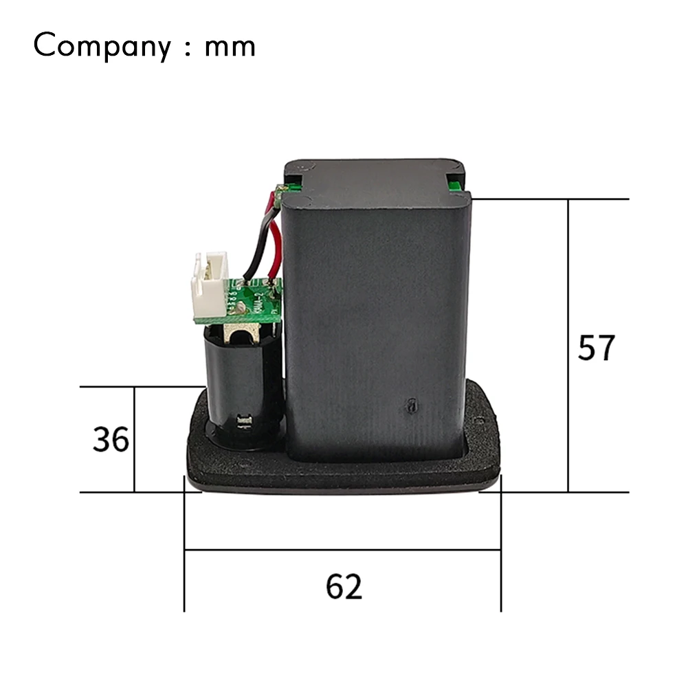 Guitar Pickup Battery Case Plastic 9V Guitar Battery Box Replacement Musical Instrument Accessories for Electric Acoustic Guitar