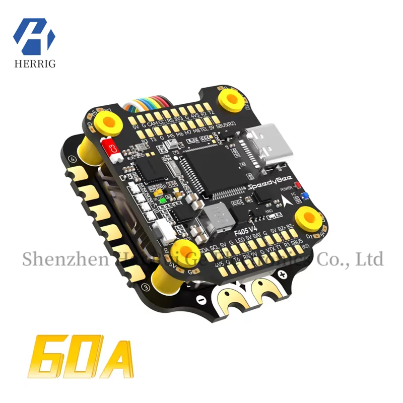 

SpeedyBee F405 V4 60A FeiTa F405 V4 Flight Controller BLS 60A ESC FPV Racing Drone