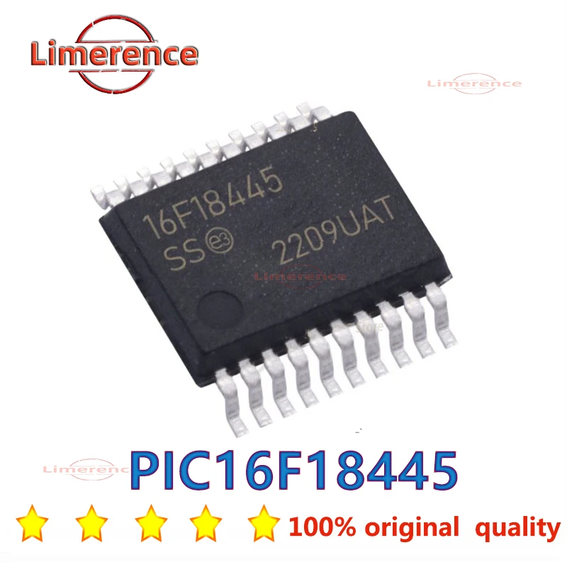 

5 шт./лот PIC16F18445-I/SS SSOP-20 PIC16F18445-I PIC16F18445 PIC16F PIC16 16F18445 18445 микроконтроллер, новый и оригинальный