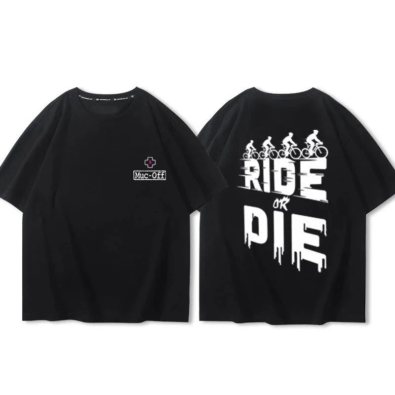 Ride or Die Back Print T-Shirt da uomo Y2k maglietta a maniche corte abbigliamento Designer Tee maglietta di lusso in cotone da donna 2024 top estivi