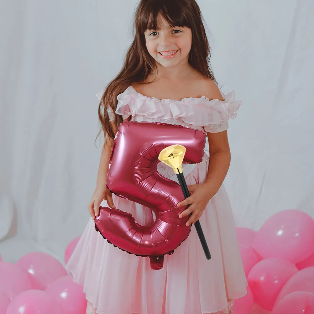 Sceptre en forme d'halloween pour enfants, accessoire de Cosplay, décor de fête, accessoire de baguette d'halloween, 4 pièces