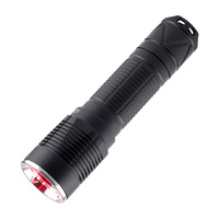 Convoy S12 21700 flashlight , deep red light, infrared