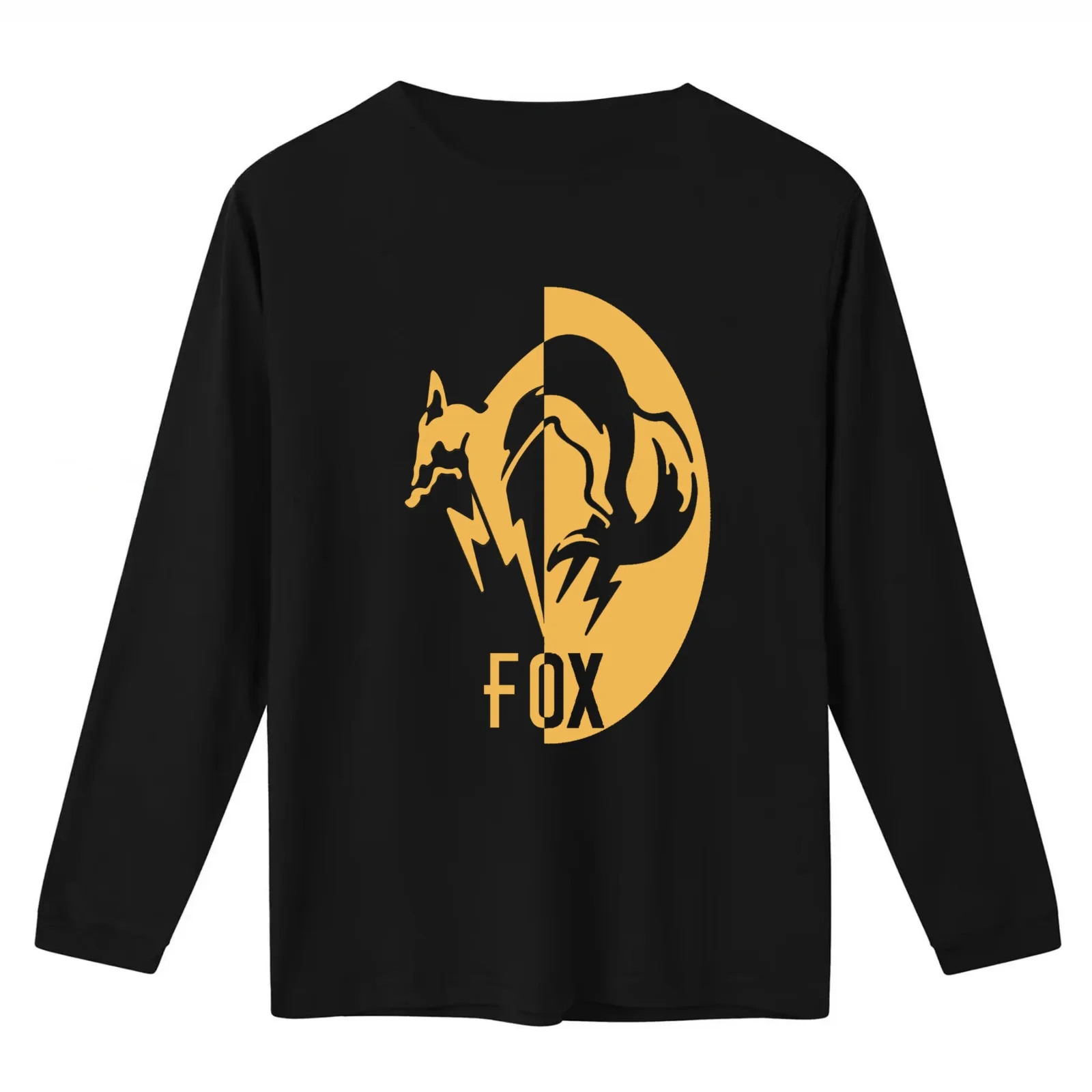 FoxHound logo T-Shirt Summer Casual Cotton Tee Oversized Streetwear Tops Vintage Graphic Print Loose Fit Short Sleeve