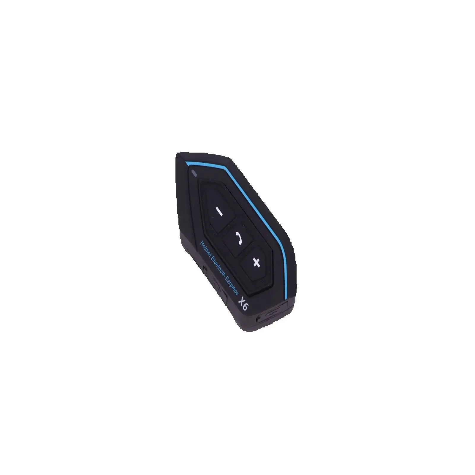 خوذة دراجة نارية سماعة رأس بخاصية البلوتوث لـ Softmax X6 800mAh 50H وقت اللعب IP67 مقاوم للماء
