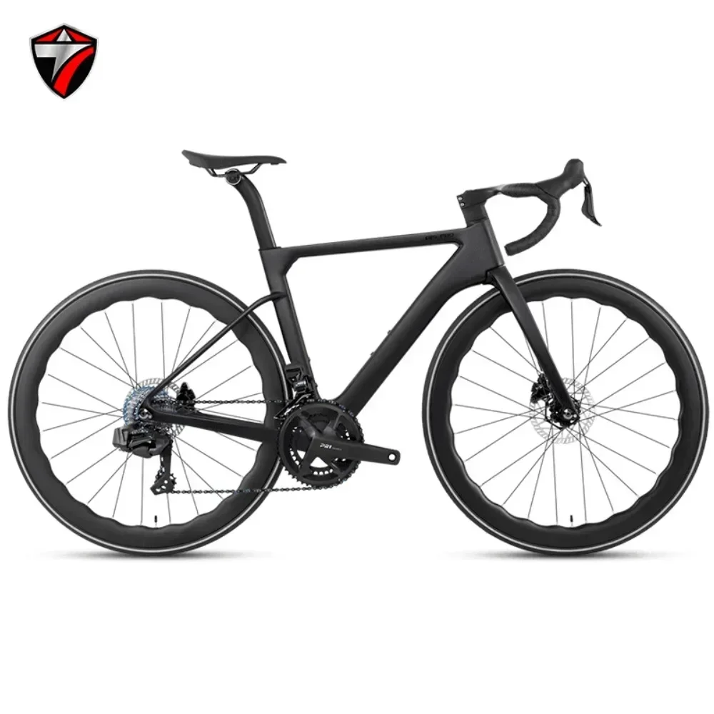 TWITTER 2024 new R15 carbon fiber road bike WheelTop EDS-2*12S hydraulic disc brake 700*25C carbon wheel 400*90 aluminum handle