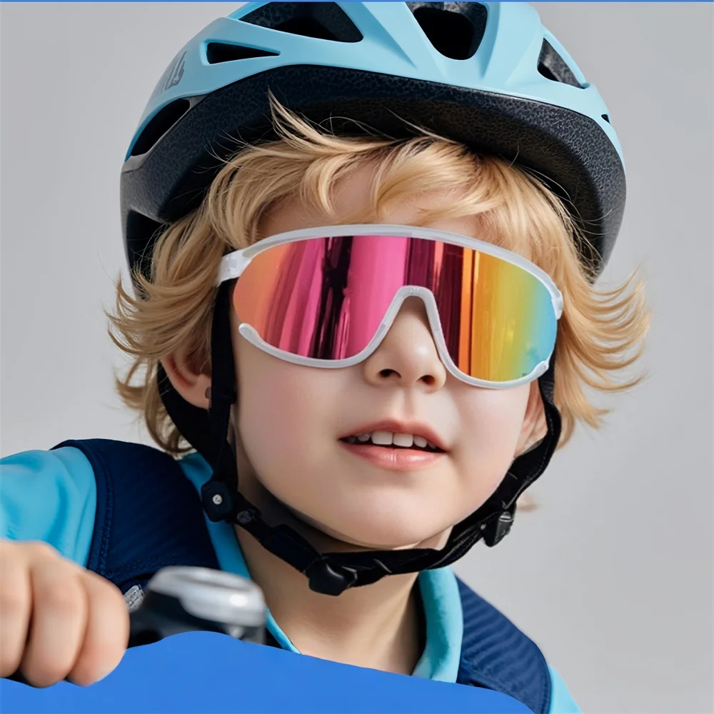 2026 New Kids Polarized Sunglasses TP90 Frame UV400 Protection 3-12 Years Boys Girls Toddler Cycling Outdoor Sports Sun Glasses