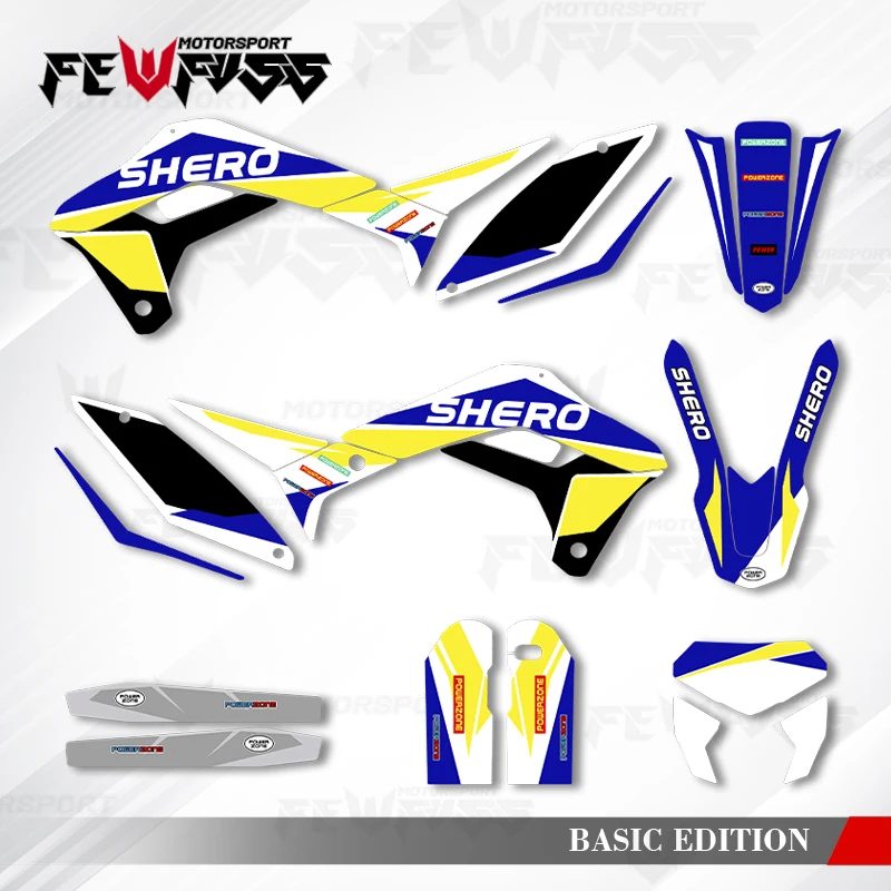 

Fewfuss Graphics Decals Stickers Motorcycle Background Custom For Sherco SE SEF SER 125 250 300 450 2017 2018 2019-2023 001