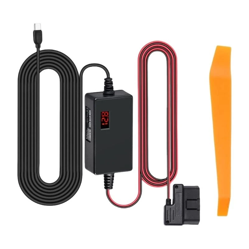 

OBD2 Power Management Cable for Car Electronics Feature Realtime Display