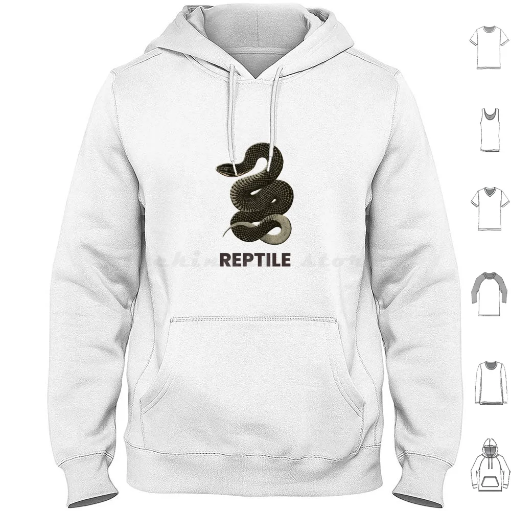 Reptile Schlange Hoodie Cotton Long Sleeve Reptile Schlange Serpente Serpiente Ball Python