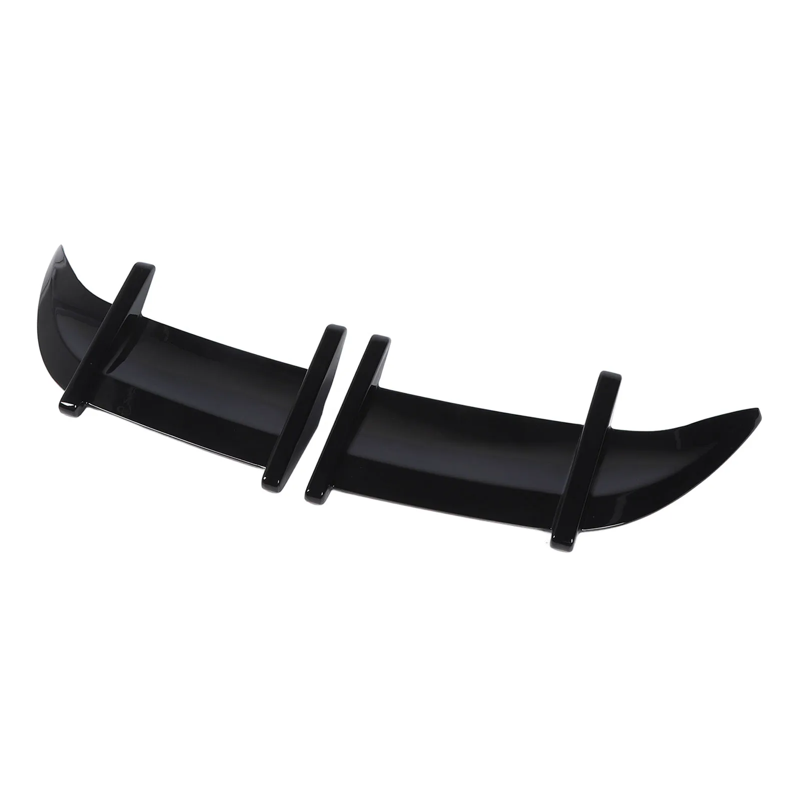 

2Pcs Rear Trunk Spoiler ABS OEM Replacement for VW MK7 7.5 GTD R 2013-2019 Glossy Black Improve Corner Driving Stability Accesso