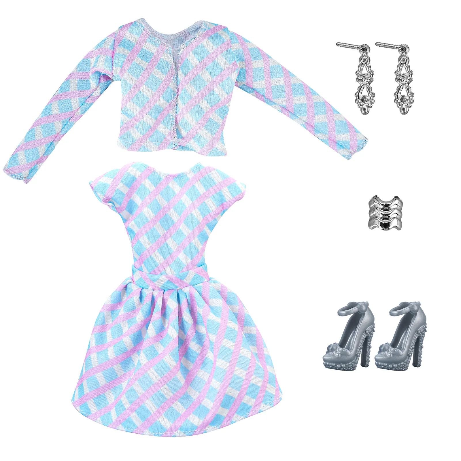 1 Pcs Doll Clothes for Barbie Outfit Dress Fashion Coat Sweater Shirt Casual Wear Party Dolls Accessories Costumes For Toys