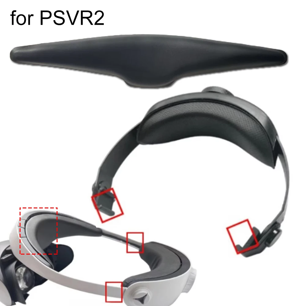 

For PS VR2 Glasses Headband Removable Portable Adjustable Headband/ Forehead Cushion for PSVR2 Comfort Forehead Pad/Head Strap