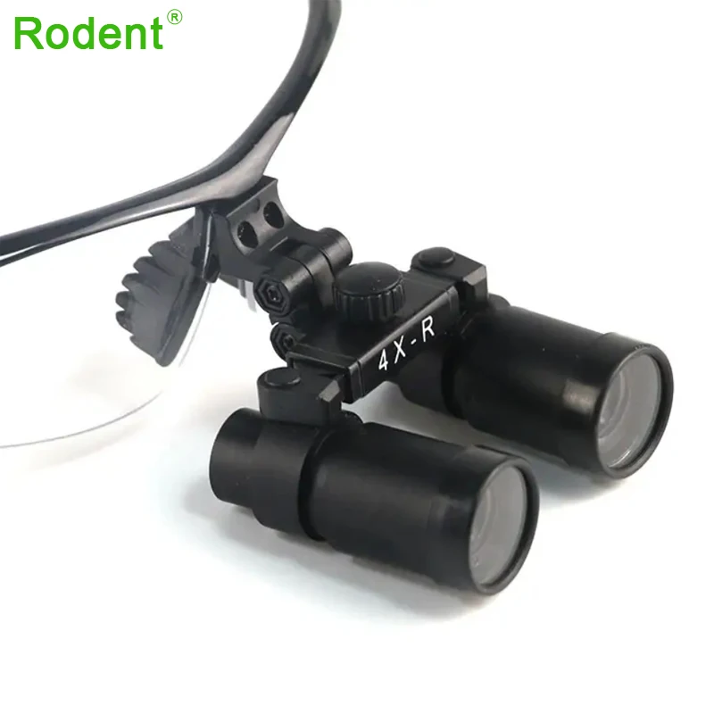 Binocular Dental Loupe Surgical Medical Dentistry Loupes Dentistry Tools 4x 5x 6X Magnifier 360-460mm