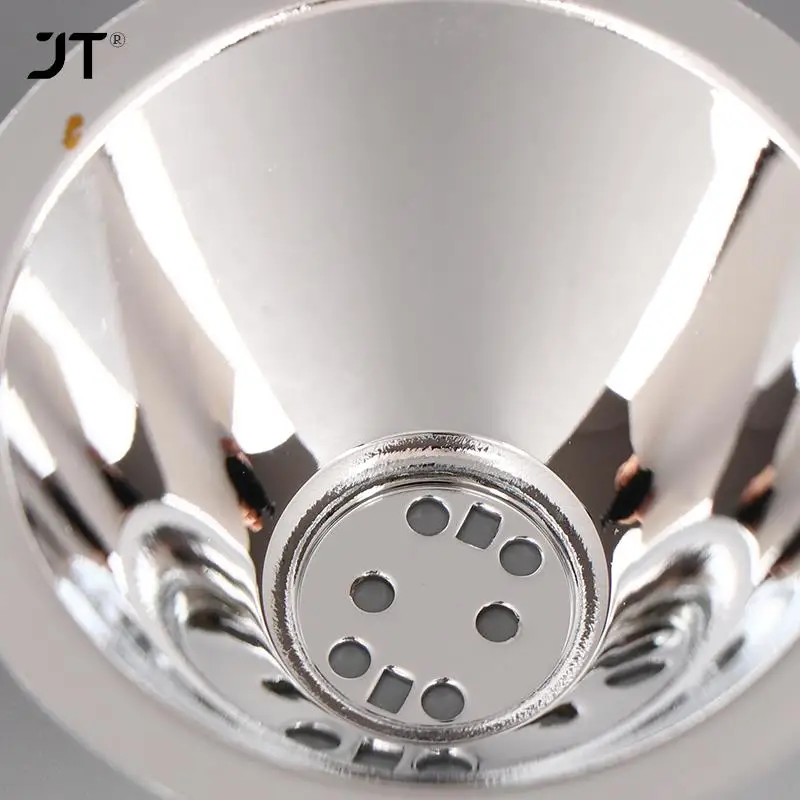 56/68/77/87mm LED Aluminum Reflector Cup without Mounting Plate Reflective Concentrate Cup for 1W 3W LED Bead