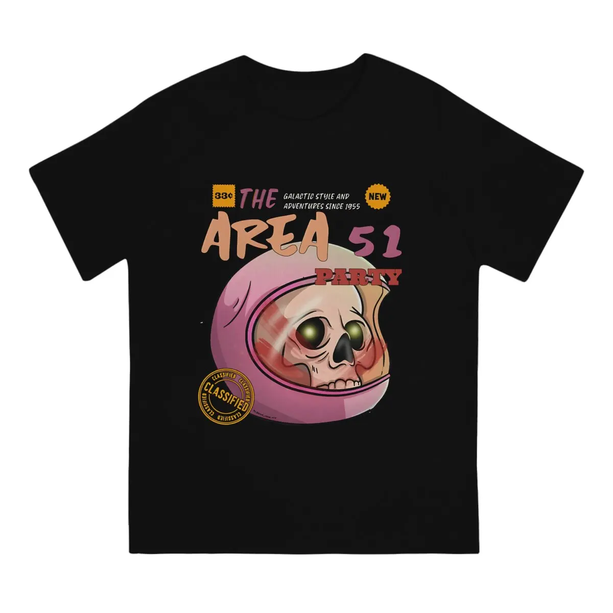 Space Party Alien Skull Hip Hop TShirt Musician Astronaut Leisure T Shirt Newest Stuff For Men Women