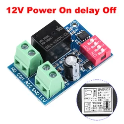 12 Volt Timer Relay On-Off Automotive Digital Delay Relay Electric Delay Timer Switch Cycle Time Delay Module YS-RT1C YS-RT1T