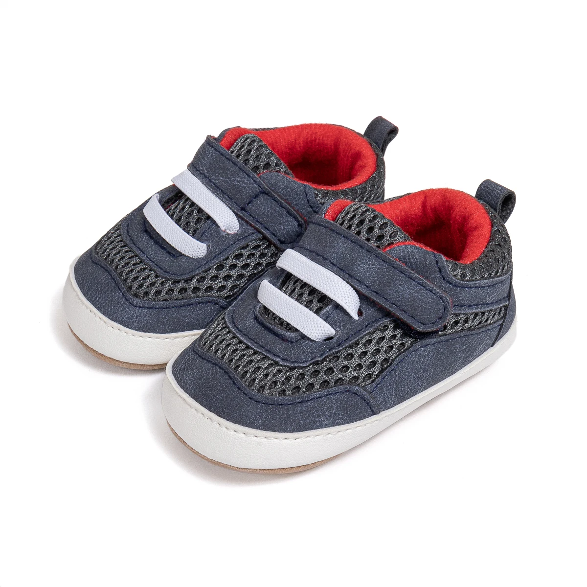 

Детская летняя сетчатая обувь, модные дышащие повседневные кроссовки, резиновая мягкая нескользящая подошва, первые ходунки для младенцев, От 0 до 18 месяцев