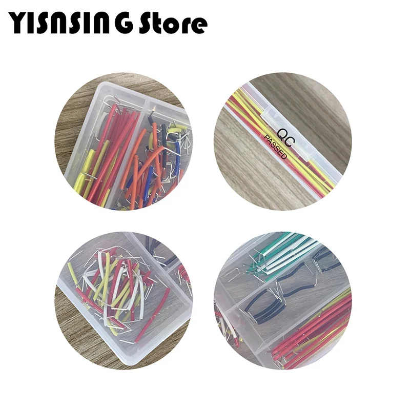 Escudo Solderless Breadboard Kit para Arduino, Jumper Cable Wires, Forma de U, melhor qualidade, 140 pcs por lote