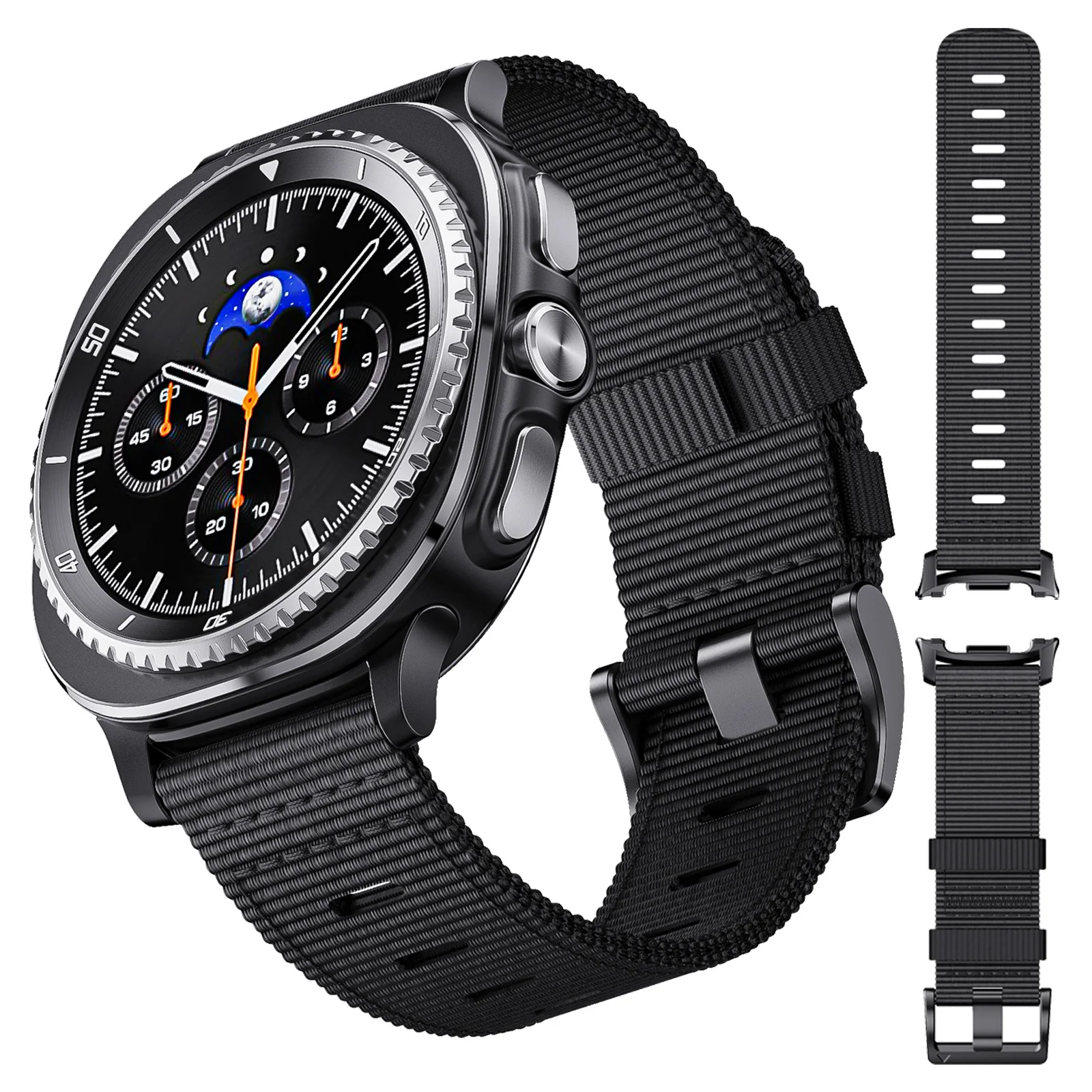    Nylon-Sportarmbänder für Samsung Galaxy Watch 8, klassisches Smartwatch-Zubehör, Handgelenkarmband Galaxy Watch 8 40 mm 44 mm Band