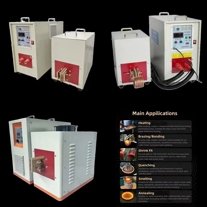 for Fenghai Machinery High Frequency 25kw Metal Quenching Induction Heating Machine