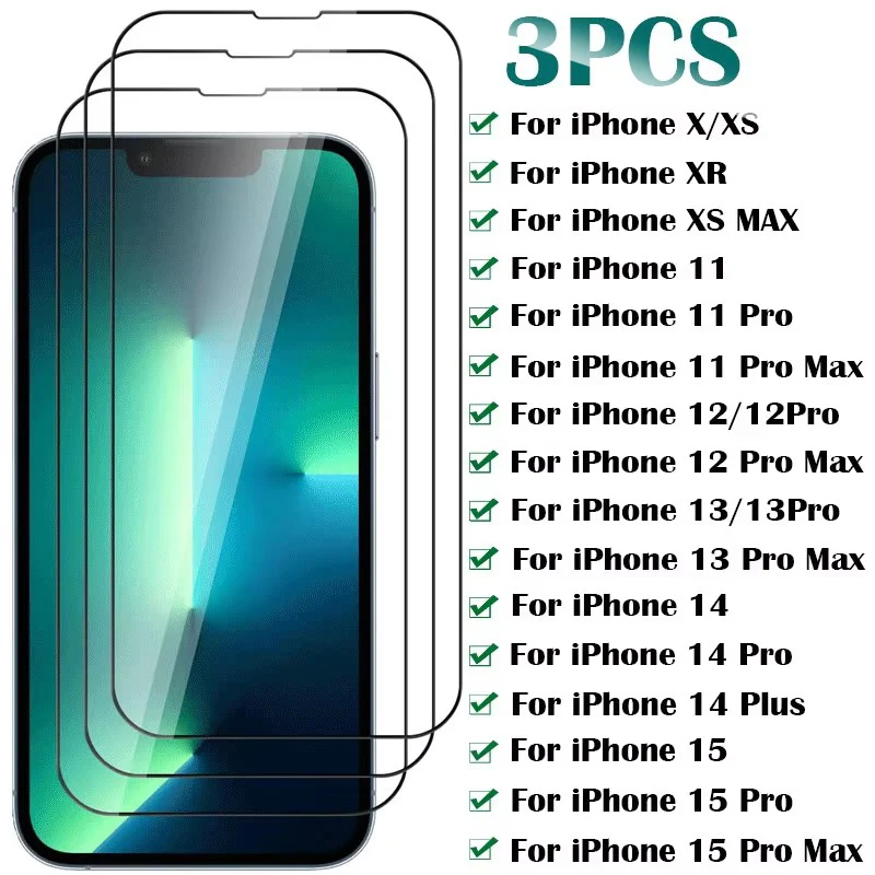 3Pcs Protective Gla… - image