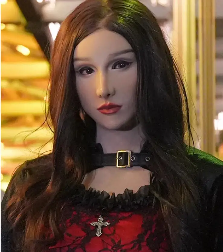 

(M26 DORIS)'Dreammask' DMS Crossdressing, полная голова с грудью, туловище, косплей, кигуруми, силиконовая маска для мужчин и женщин, Drag Queen