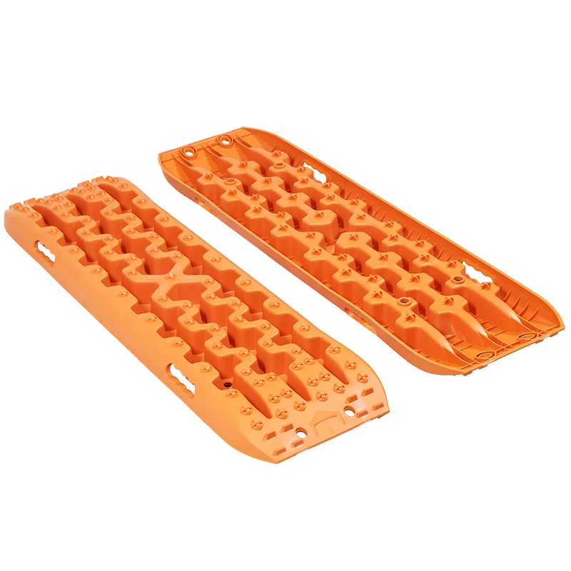 Off Road Car Snow Mud Sand Recovery Sand Ladder Traction Rescue Track Board With Mounting Fixed Kit
