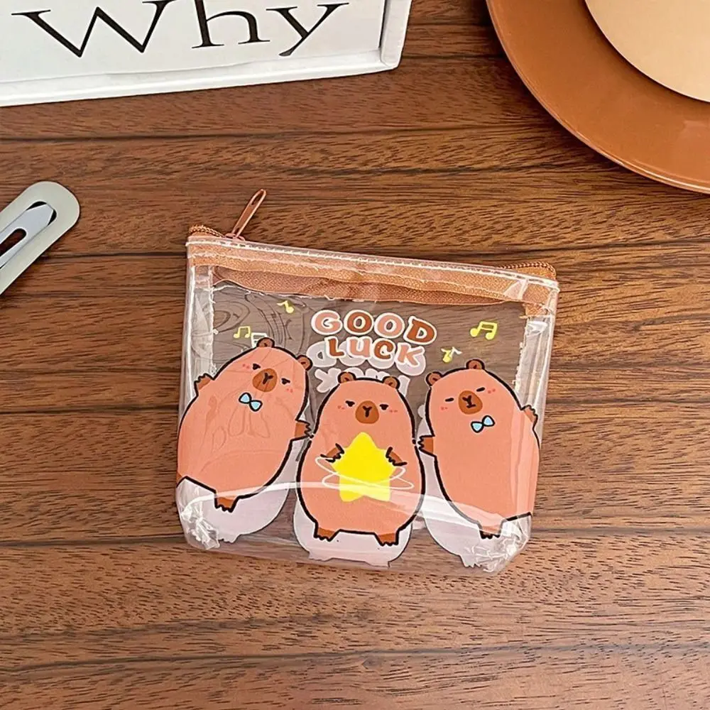 

New PVC Coin Purse Wallet Mini Waterproof Key Bag Transparent Wallet