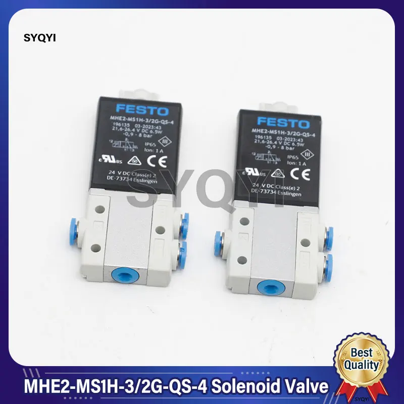 1 PCS Best Quality MHE2-MS1H-3/2G-QS-4 Solenoid Valve For Heidelberg Printing Machine