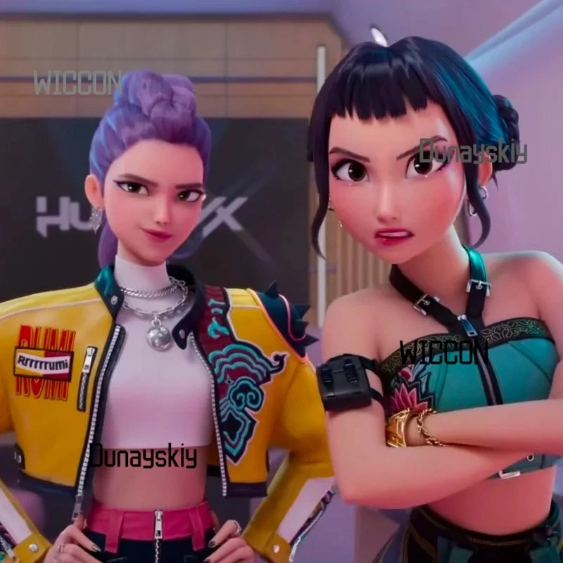 شيطان الصيادين أفخم لطيف الأرجواني النمر قبعة سوداء العقعق مع 3 عيون الوحش هانت فتاة مجموعة هانت فتاة لمحبي الهالوين ‌