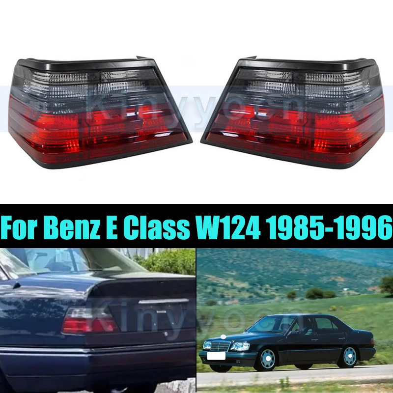 

1 пара задних фонарей заднего бампера, задний фонарь для Benz E Class W124 1985-1996, задние фонари, задние фонари, стоп-сигнал