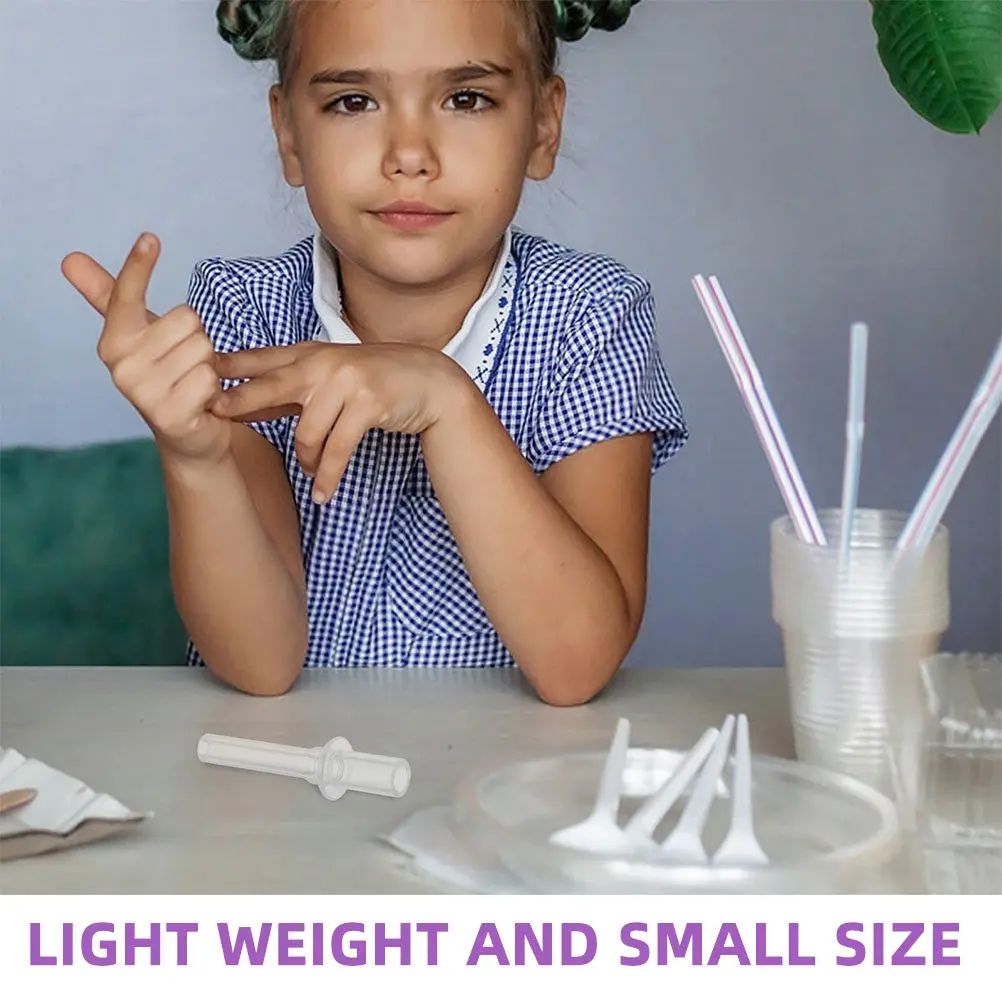 5Pcs Silicone Straw Tips for Kids Sippy Cups Bottle Straw Replacement Tips Safe Gentle on Gums Compatible with Most Drinking