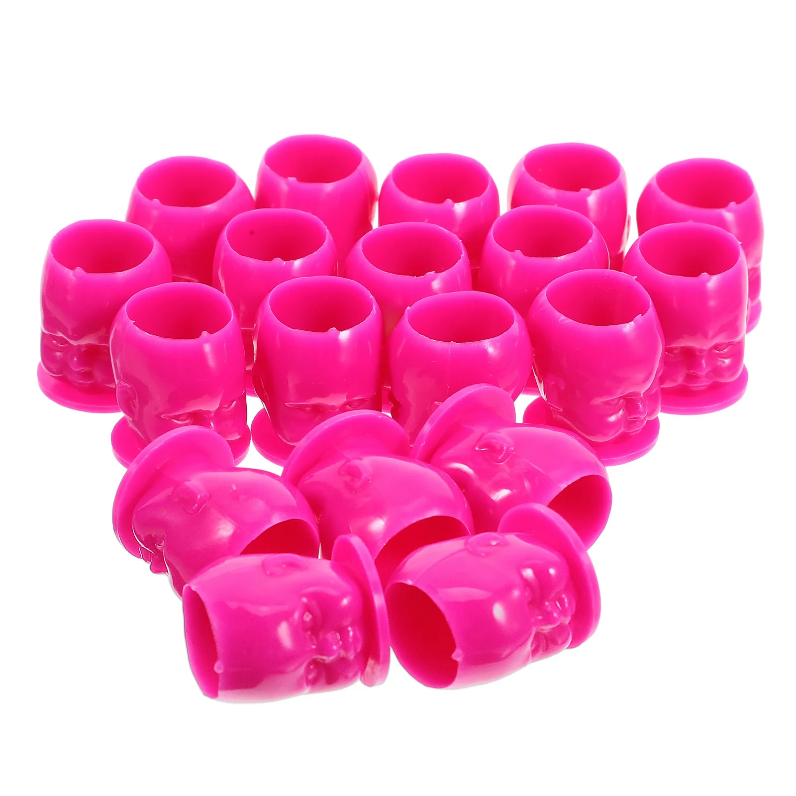 

200 шт., чашки для чернил для татуировки, одноразовые держатели для пигментов, маленькие пластиковые контейнеры для принадлежностей для татуировки, чашки с чернилами, компактная чашка для татуировок