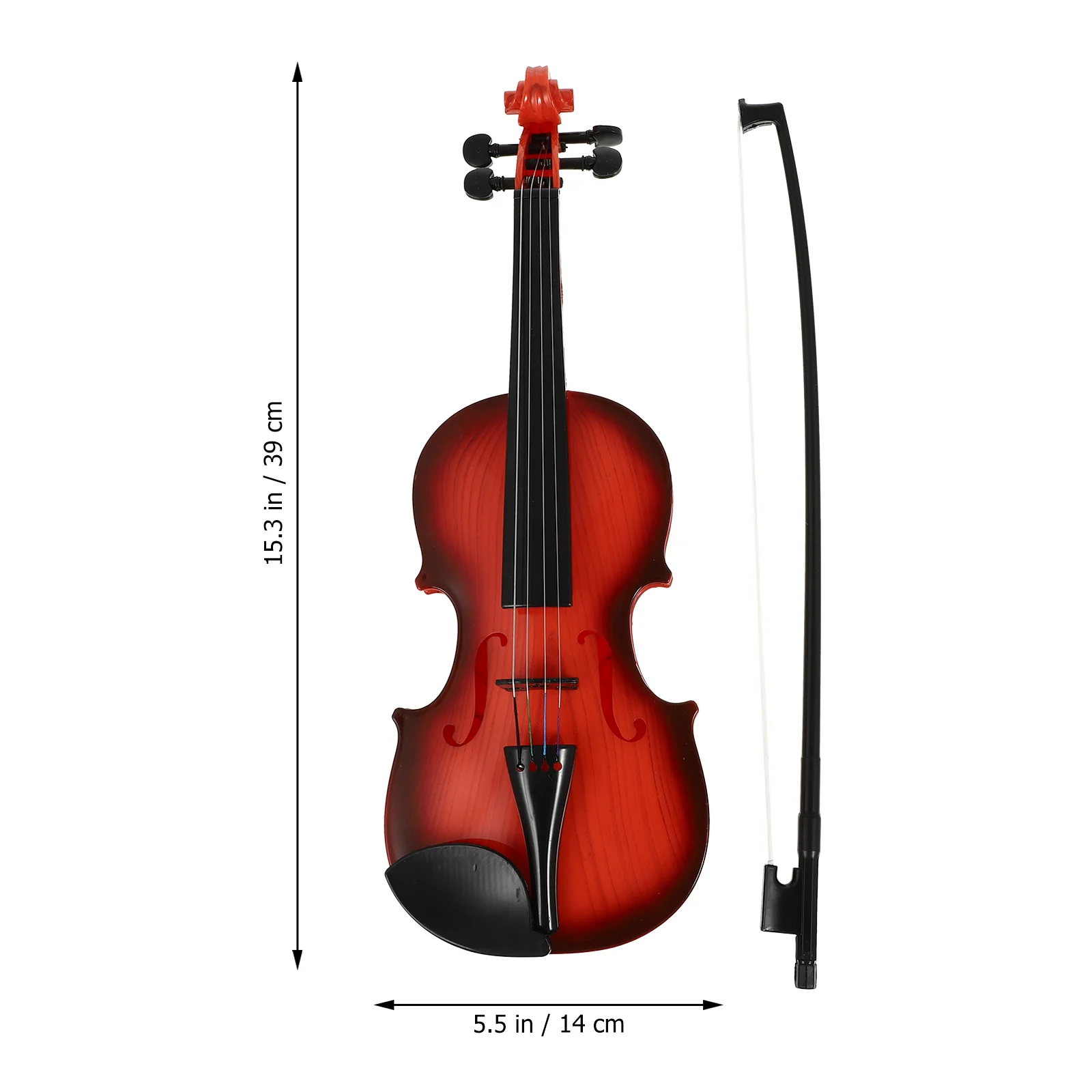 Simulated Violin Toy Children Stringed Instrument Early Musical Learning Abs Played Toddler