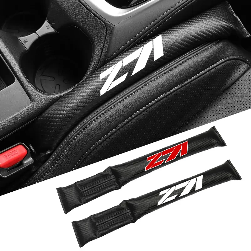 Заглушка для автомобильного сиденья, Модифицированная полоска из углеродного волокна для Chevrolet Z71, аксессуары для внедорожников