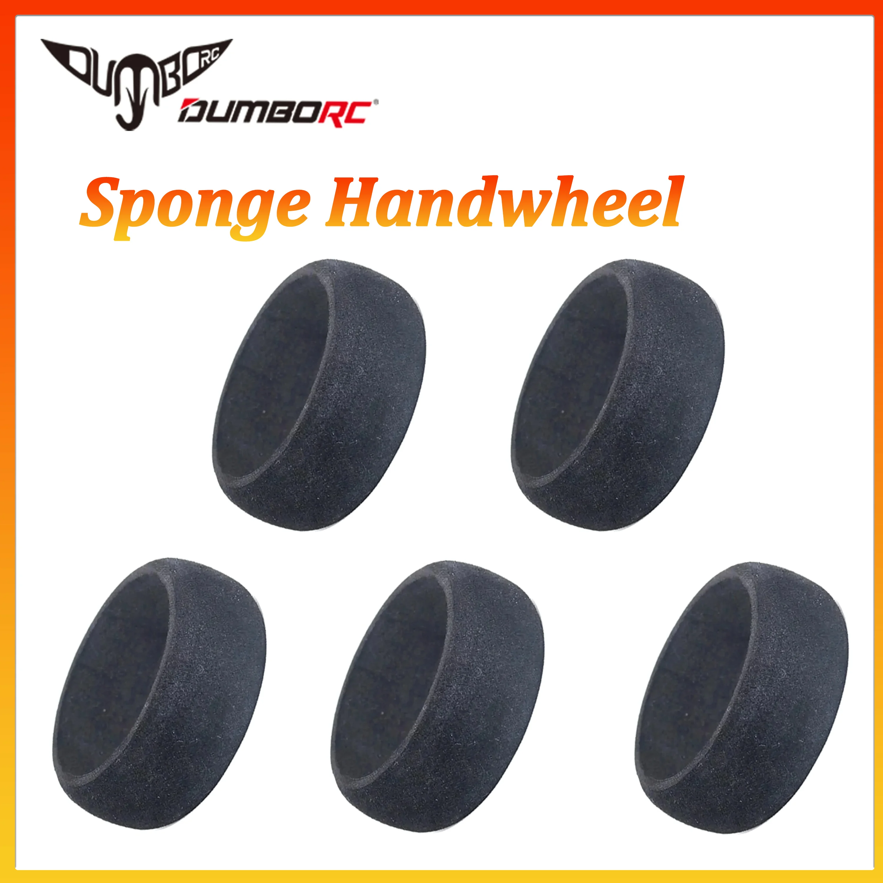 

DUMBORC High Elastic Sponge HandWheel Cover Remote Control for RC X4 X6 X6A X6P Radio Transmitter Hand Wheel Upgrade Accessories