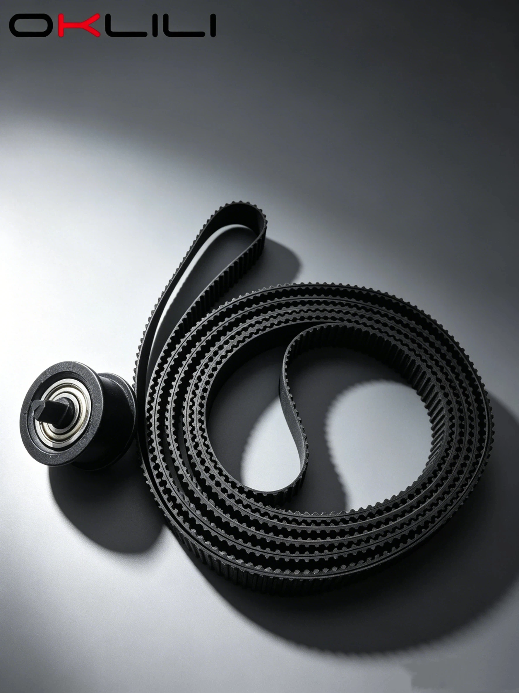 Carriage Belt with Pulley 24'' 24 inch A1 for HP DesignJet 500 500PS 510 510PS 800 800PS Plus 4500 820 MFP 4020 T620 C7769-60182