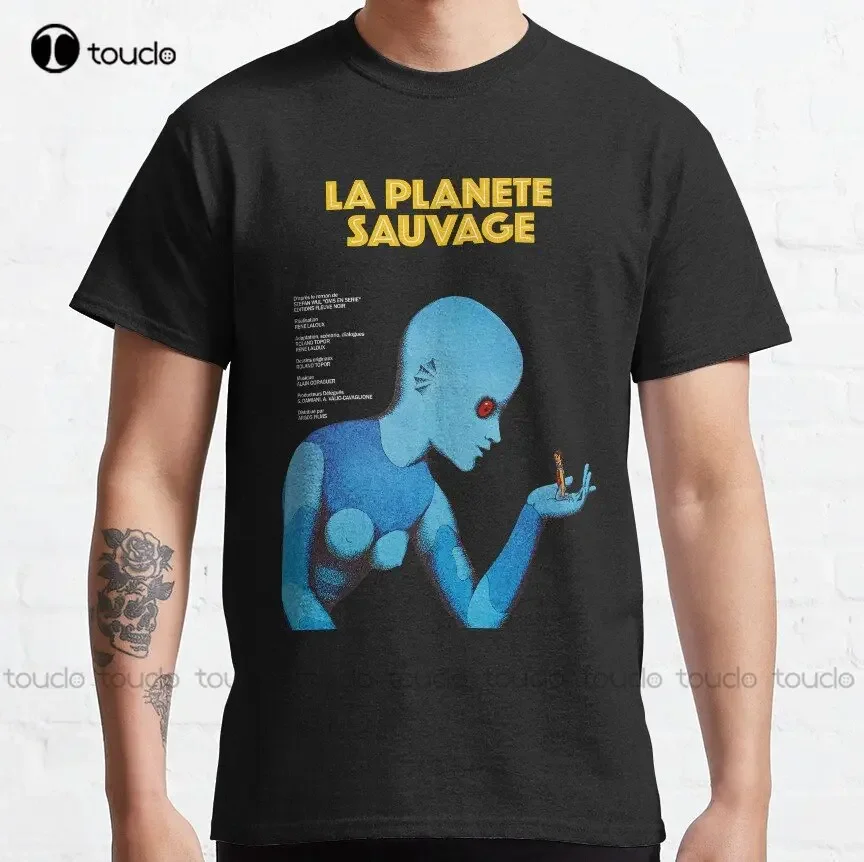 Fantastic Planet - La Planete Sauvage Classic T-Shirt Black Shirt Women Printed Tee Custom Gift Xs-5Xl Streetwear