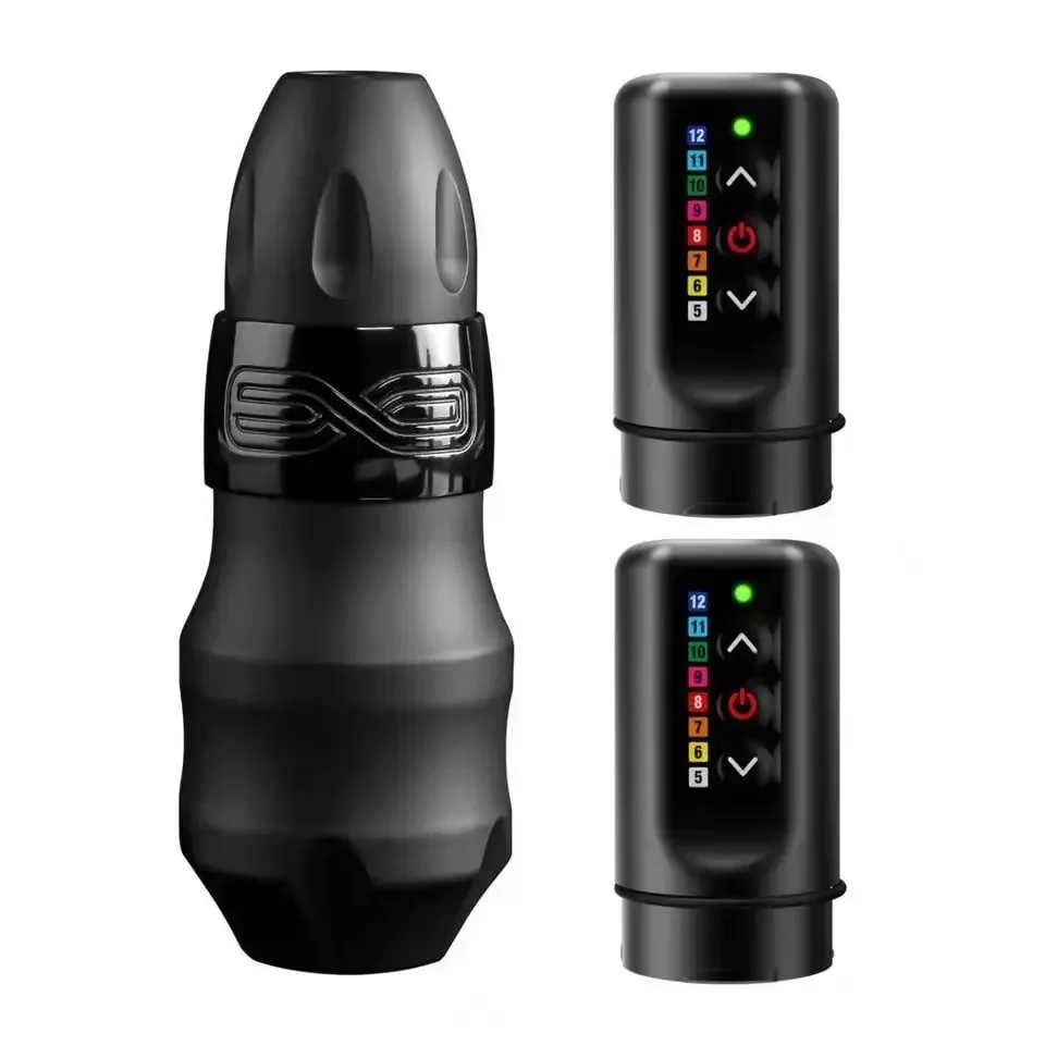 Hot Sale Custom Powerful Coreless Motor Chargeable Lithium Battery Rotary Wireless Exo Pen Tattoo For Body Art Supply