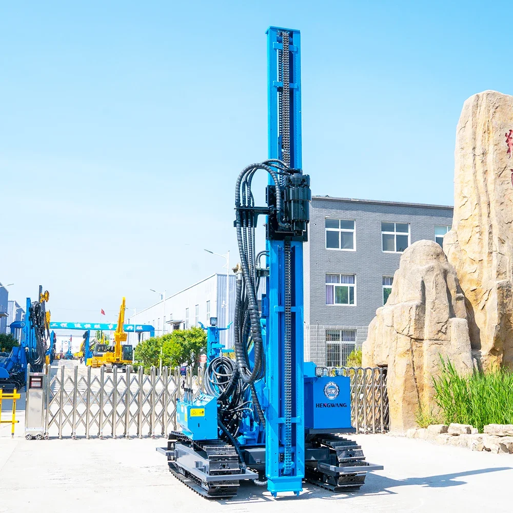 hydraulic pile drivers hammer pile drilling piling equipment boring machine