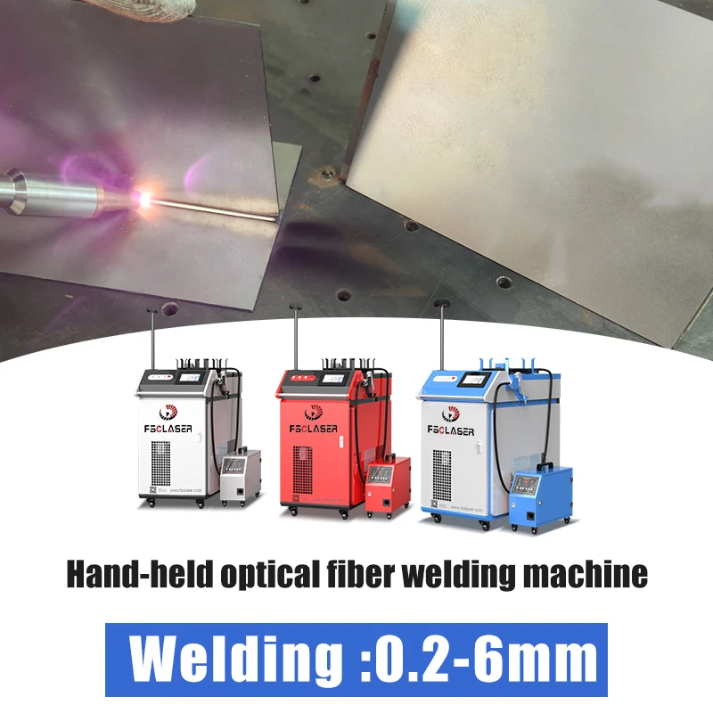 4in1 Lightweld Air Cooled Industrial Handheld Aluminum Optic 1500w Portable Fiber la ser welding machine for metal and Stainless