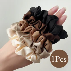 Women Hair Scrunchies Small Intestine Hair Rope Silk Hair Band For Girls Ponytail Holder Rubber Bands Hair Ties Hair Accessories