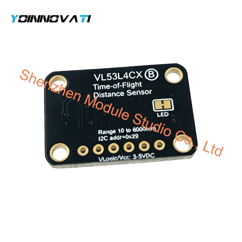 1PCS 2PCS VL53L4CX Time of Flight Sensor Module, 1-6000mm Long Distance Ranging Sensor