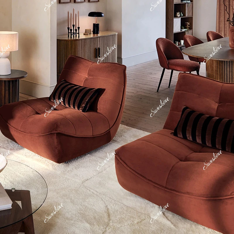 Lazy sofa bedroom room recliner living room caterpillar balcony bean bag leisure chair