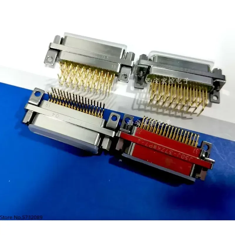1pcs Rectangular Connector J30J-31ZKW-J 31 Core Bent Pin Socket J30J-31ZKWP7-J 2 Row Tight Pin