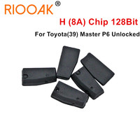 5/10/20pc OEM H 8A 128Bit Car Key Chip For Toyota (39) Master P6 Unlocked Blank Transponder Chip for Toyota Rav4 Camry