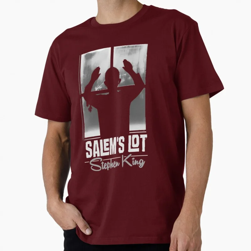 Salem's Lot Cover 1204 Dark Monster Ghost Sacry Halloween Gift t shirt Vampire Graphic clothes men's All size S-6XL Tops